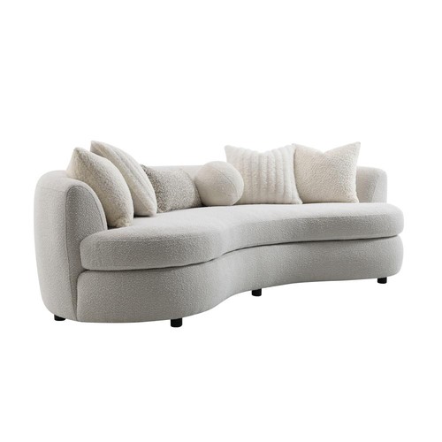 105 beige fabric curved - beige,